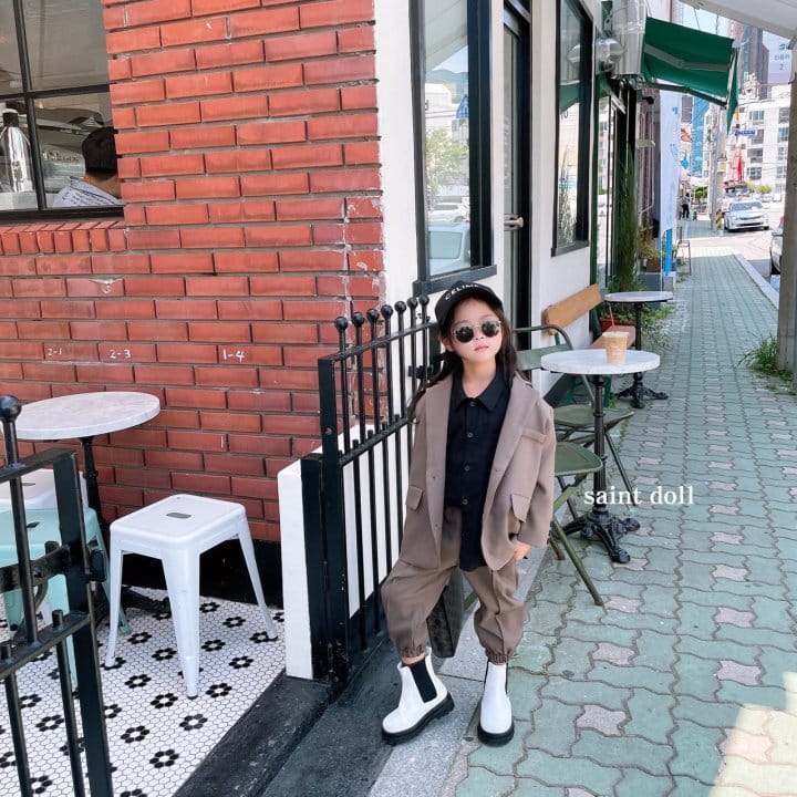 SAINT DOLL - Korean Children Fashion - #Kfashion4kids - Marni Jogger Pants - 8