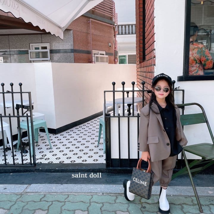 SAINT DOLL - Korean Children Fashion - #Kfashion4kids - Marni Jogger Pants - 9
