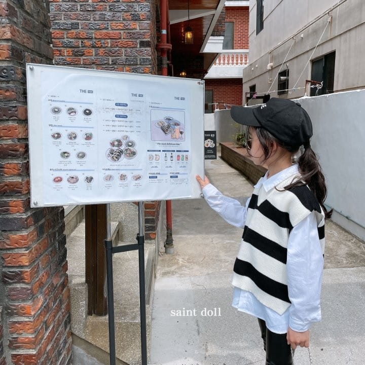 SAINT DOLL - Korean Children Fashion - #Kfashion4kids - Solid Shirt