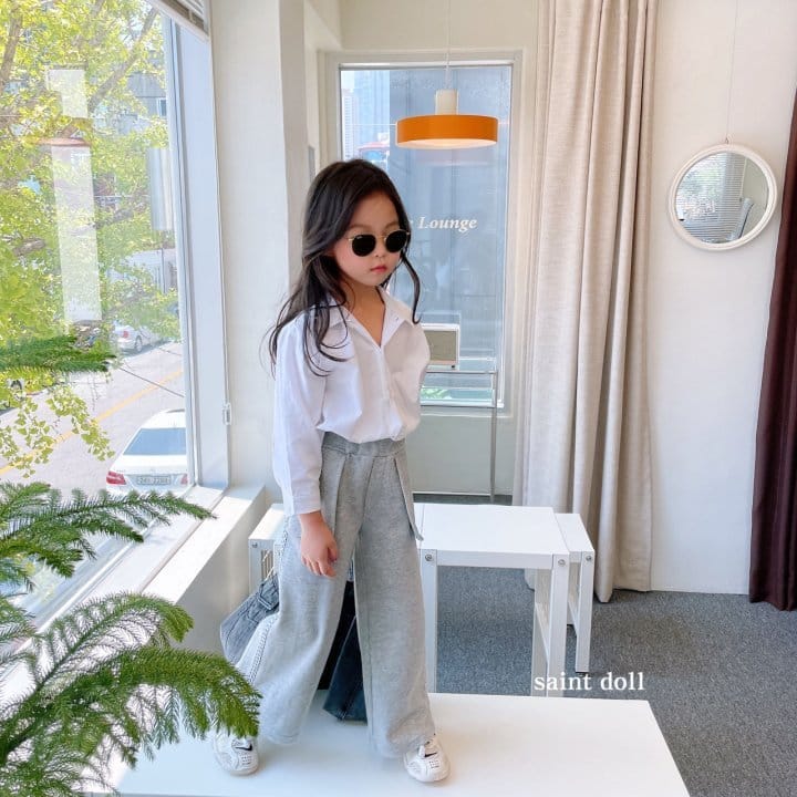 SAINT DOLL - Korean Children Fashion - #Kfashion4kids - Solid Shirt - 10