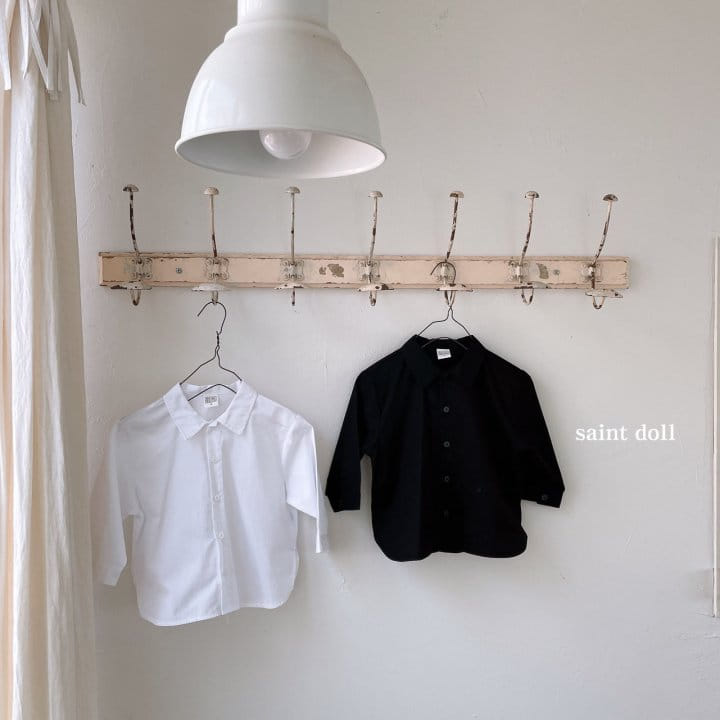 SAINT DOLL - Korean Children Fashion - #Kfashion4kids - Solid Shirt - 2