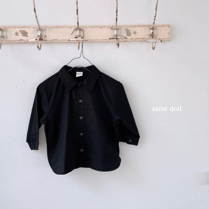 SAINT DOLL - Korean Children Fashion - #Kfashion4kids - Solid Shirt - 5