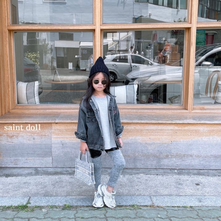 SAINT DOLL - Korean Children Fashion - #Kfashion4kids - Half Half Leggings - 11