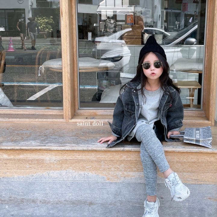 SAINT DOLL - Korean Children Fashion - #Kfashion4kids - Half Half Leggings - 6