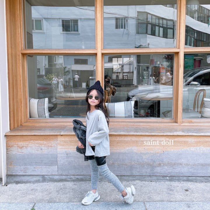 SAINT DOLL - Korean Children Fashion - #Kfashion4kids - Half Half Leggings - 7
