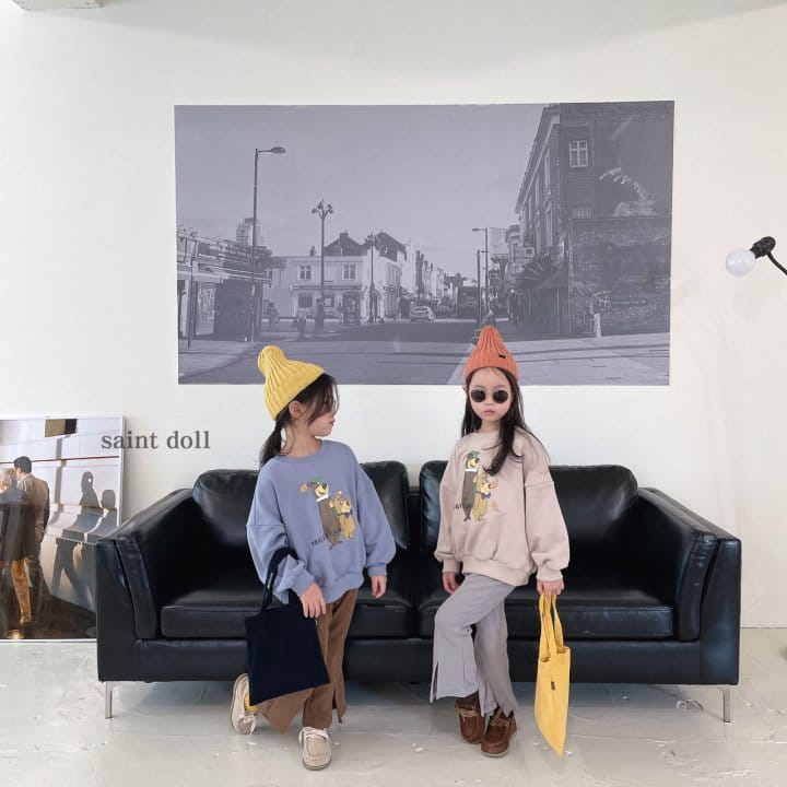 SAINT DOLL - Korean Children Fashion - #Kfashion4kids - Bear Sweatshirt - 2