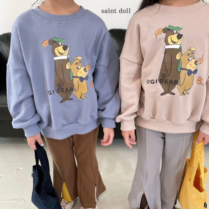SAINT DOLL - Korean Children Fashion - #Kfashion4kids - Bear Sweatshirt - 4