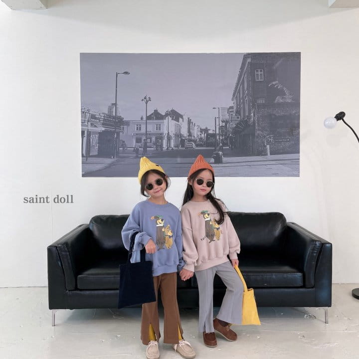 SAINT DOLL - Korean Children Fashion - #Kfashion4kids - Bear Sweatshirt - 6