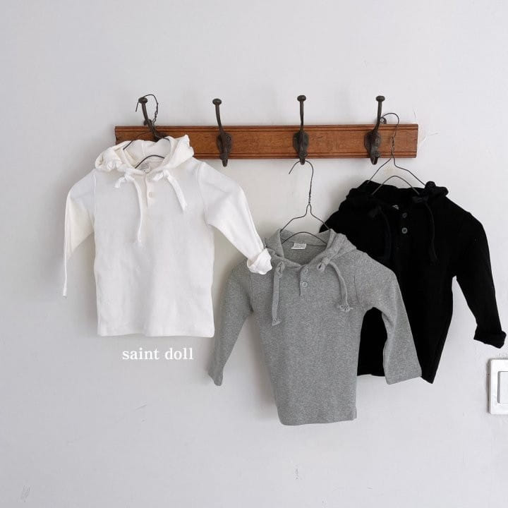 SAINT DOLL - Korean Children Fashion - #Kfashion4kids - Inside Hood Tee