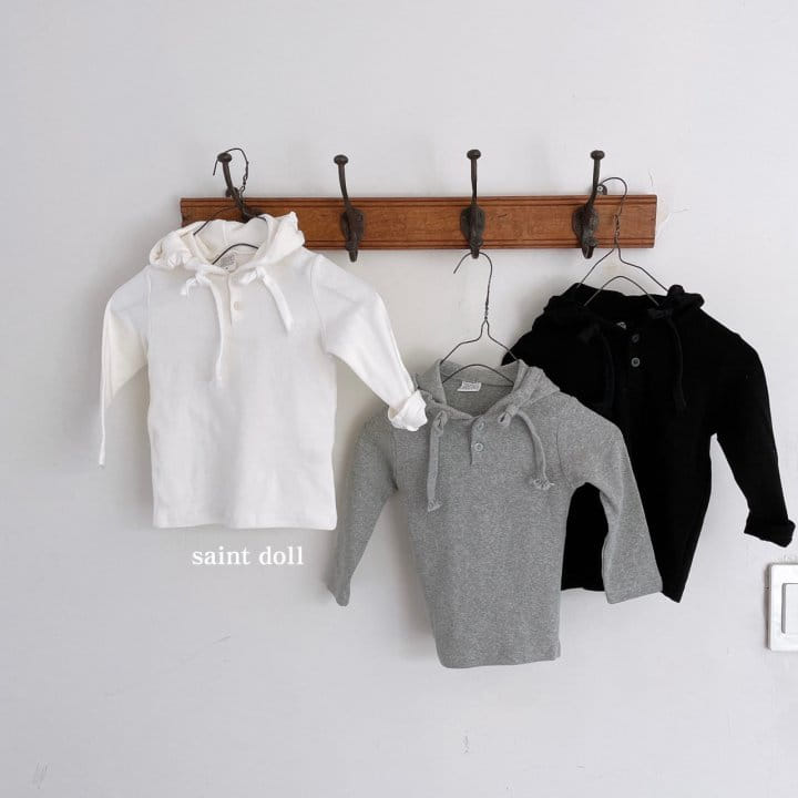 SAINT DOLL - Korean Children Fashion - #Kfashion4kids - Inside Hood Tee - 2