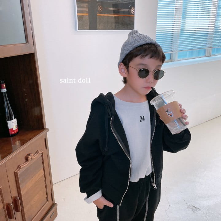SAINT DOLL - Korean Children Fashion - #Kfashion4kids - Short Hood Zip-up Jacket - 9