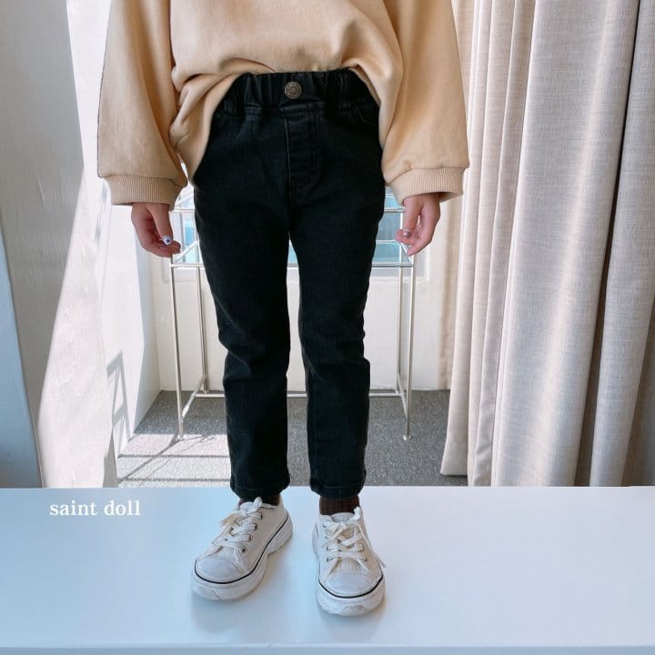 SAINT DOLL - Korean Children Fashion - #Kfashion4kids - Slim Straight Denim Pants - 7