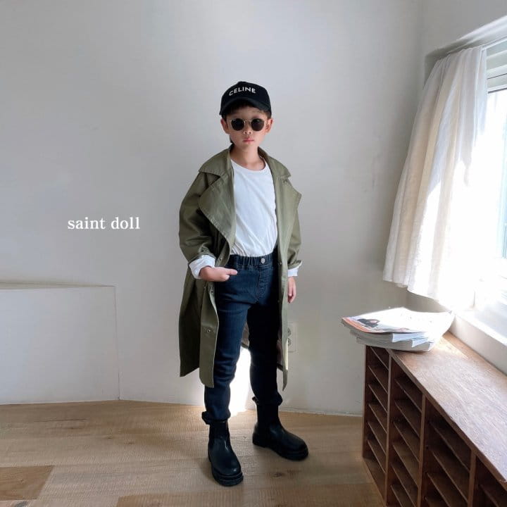 SAINT DOLL - Korean Children Fashion - #Kfashion4kids - Slim Straight Denim Pants - 8
