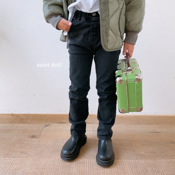SAINT DOLL - Korean Children Fashion - #Kfashion4kids - Slim Straight Denim Pants - 9