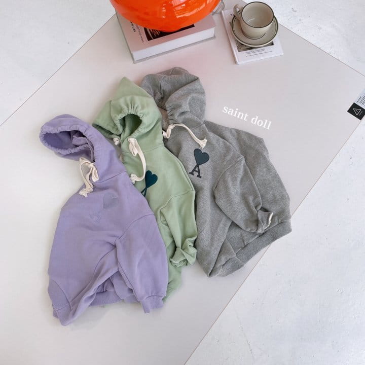 SAINT DOLL - Korean Children Fashion - #Kfashion4kids - Army Hood Sweatshirt - 2