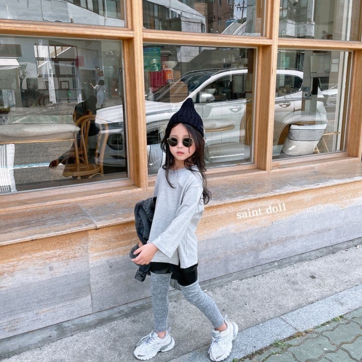 SAINT DOLL - Korean Children Fashion - #Kfashion4kids - Fron Slit Tee with Mom - 12