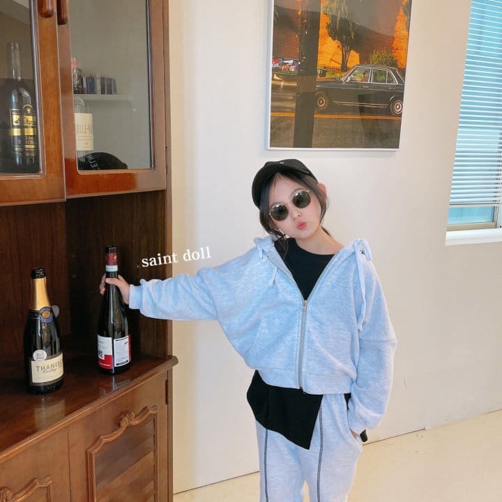 SAINT DOLL - Korean Children Fashion - #Kfashion4kids - Fron Slit Tee with Mom - 9