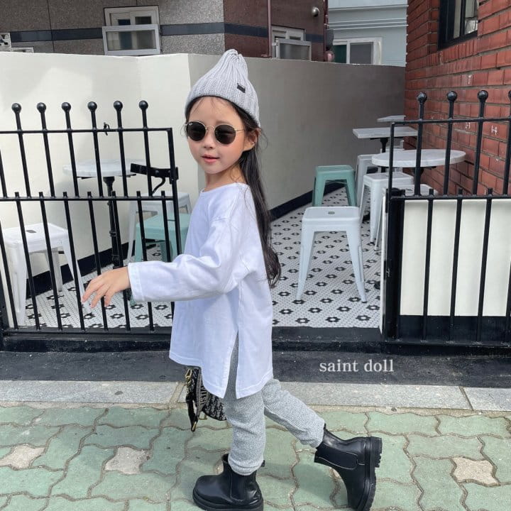 SAINT DOLL - Korean Children Fashion - #Kfashion4kids - Both Slits Tee - 12