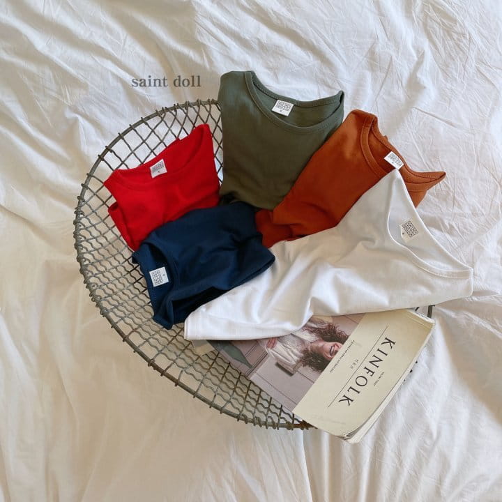 SAINT DOLL - Korean Children Fashion - #Kfashion4kids - Both Slits Tee - 2