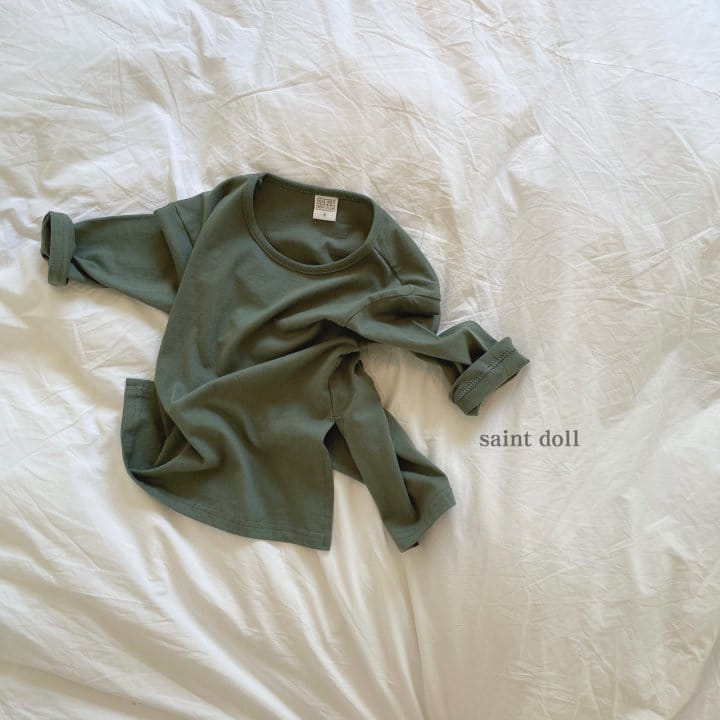 SAINT DOLL - Korean Children Fashion - #Kfashion4kids - Both Slits Tee - 4