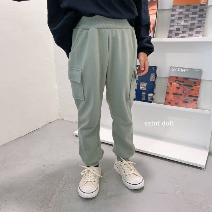 SAINT DOLL - Korean Children Fashion - #Kfashion4kids - Both Pocket Jogger Pants - 7