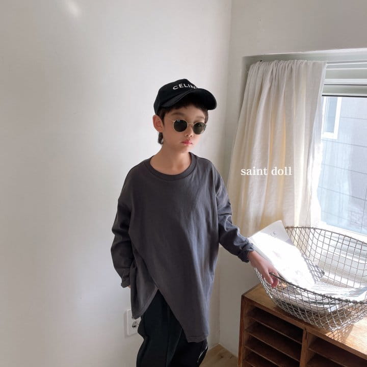 SAINT DOLL - Korean Children Fashion - #Kfashion4kids - Unbalance Line Tee - 10