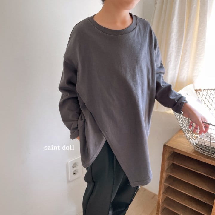 SAINT DOLL - Korean Children Fashion - #Kfashion4kids - Unbalance Line Tee - 11