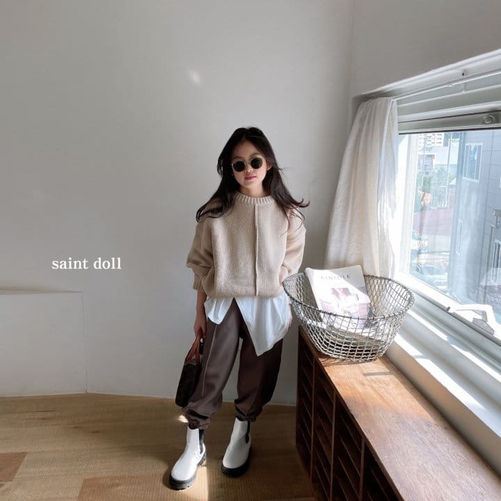 SAINT DOLL - Korean Children Fashion - #Kfashion4kids - Unbalance Line Tee - 8