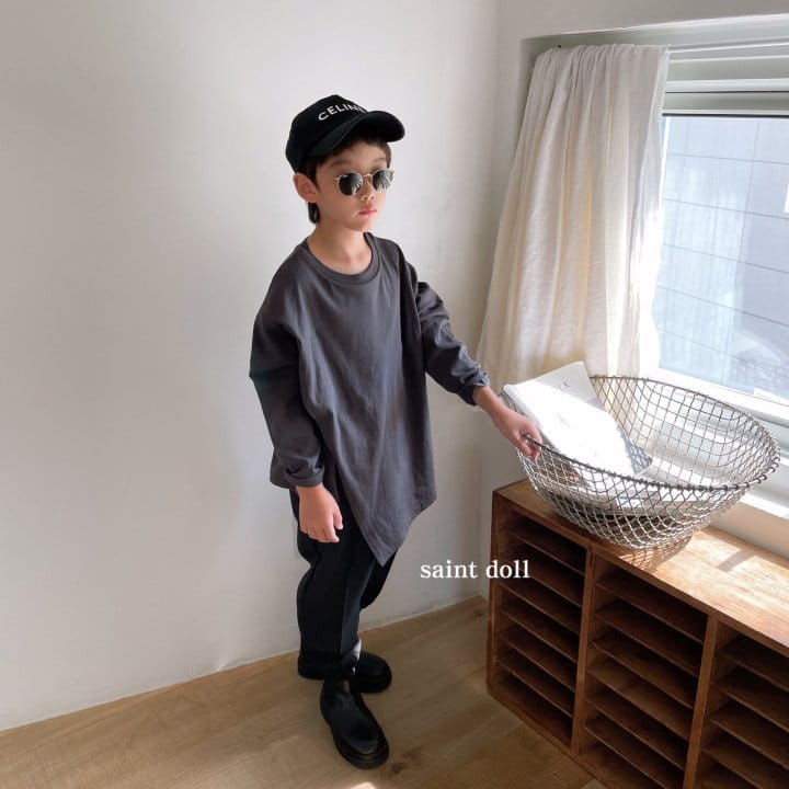 SAINT DOLL - Korean Children Fashion - #Kfashion4kids - Unbalance Line Tee - 9
