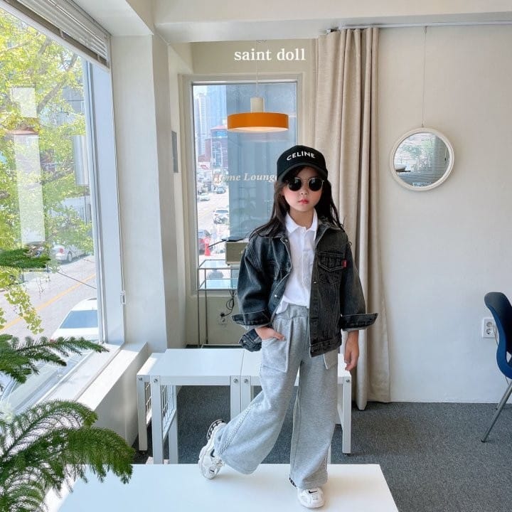 SAINT DOLL - Korean Children Fashion - #Kfashion4kids - Overfit Denim Jacket