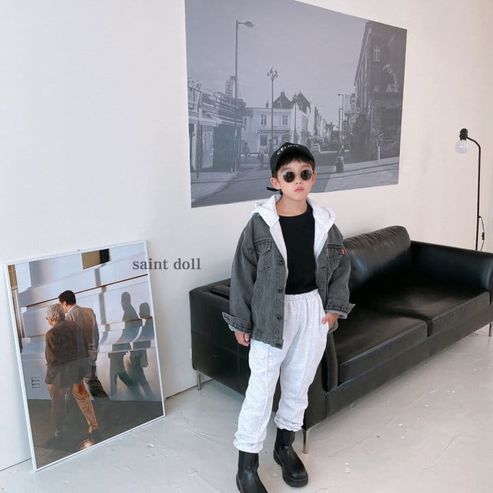 SAINT DOLL - Korean Children Fashion - #Kfashion4kids - Overfit Denim Jacket - 11