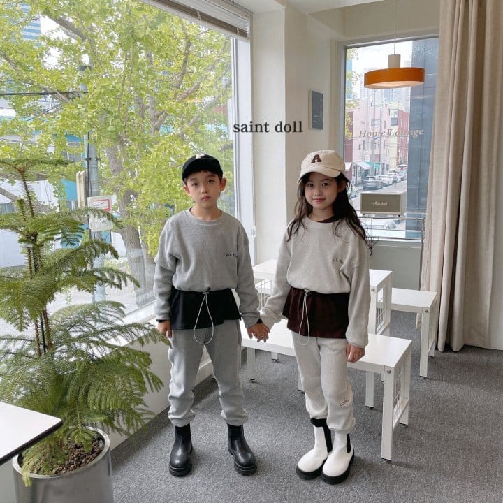 SAINT DOLL - Korean Children Fashion - #Kfashion4kids - Waffle Set - 3