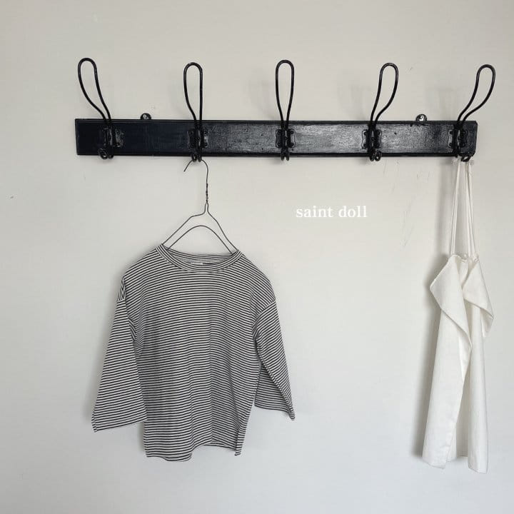 SAINT DOLL - Korean Children Fashion - #Kfashion4kids - Stripe Tee - 5