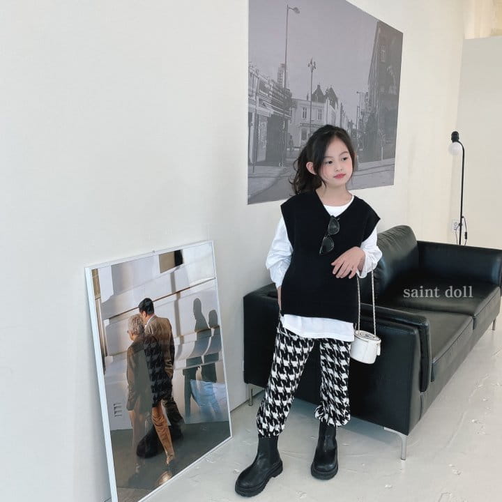 SAINT DOLL - Korean Children Fashion - #Kfashion4kids - Hound Pleats Wide Pants with Mom - 11