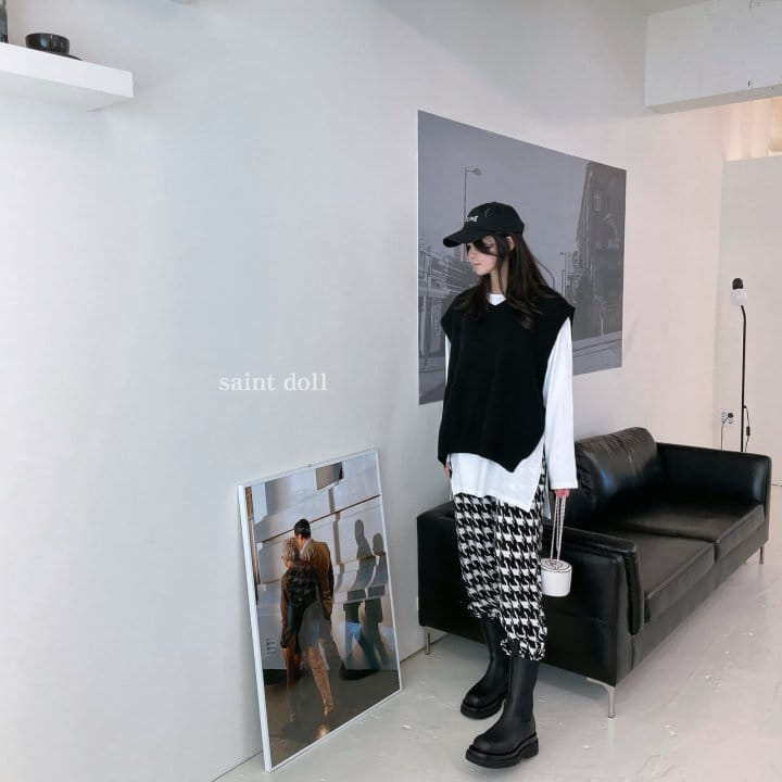 SAINT DOLL - Korean Children Fashion - #Kfashion4kids - Hound Pleats Wide Pants with Mom - 7