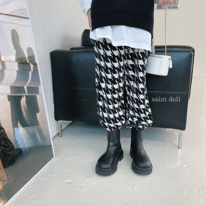 SAINT DOLL - Korean Children Fashion - #Kfashion4kids - Hound Pleats Wide Pants with Mom - 8