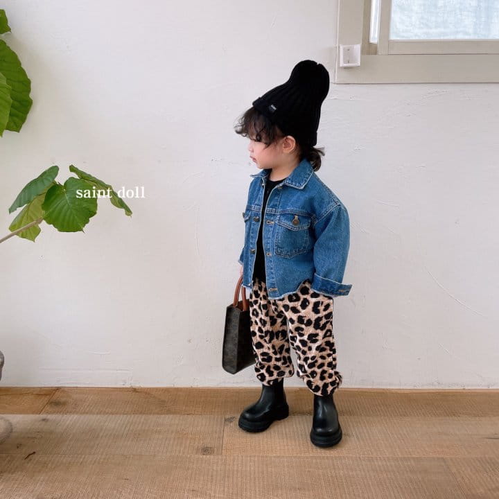 SAINT DOLL - Korean Children Fashion - #Kfashion4kids - Leopard Pleats Wide Pants with Mom - 6