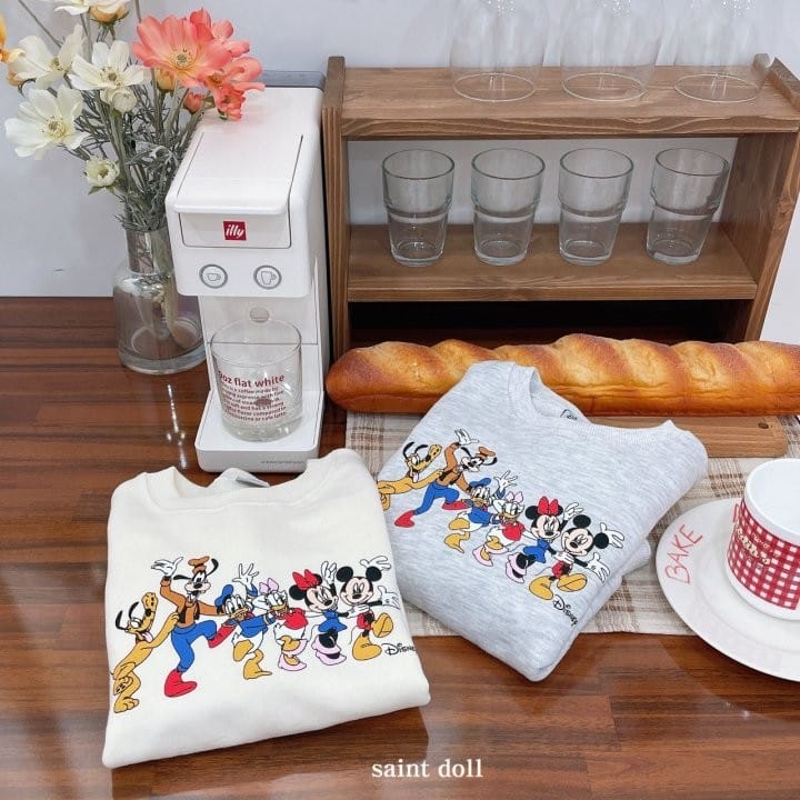 SAINT DOLL - Korean Children Fashion - #Kfashion4kids - Disney Sweatshirt with Mom