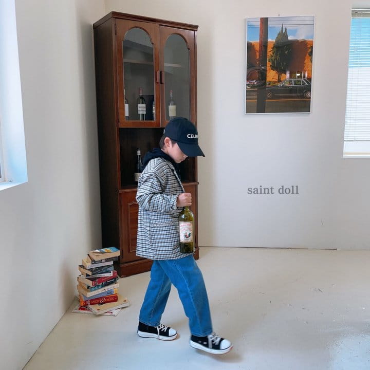 SAINT DOLL - Korean Children Fashion - #Kfashion4kids - Check Jacket - 11