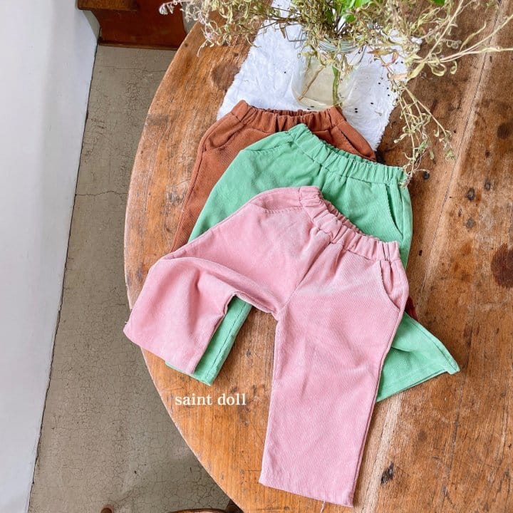 SAINT DOLL - Korean Children Fashion - #Kfashion4kids - Color Corduroy Pants - 2