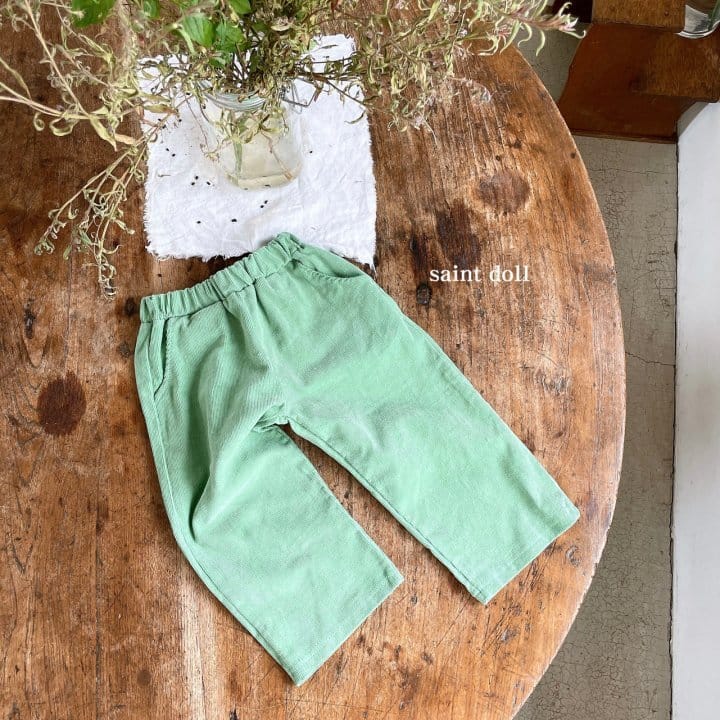 SAINT DOLL - Korean Children Fashion - #Kfashion4kids - Color Corduroy Pants - 4