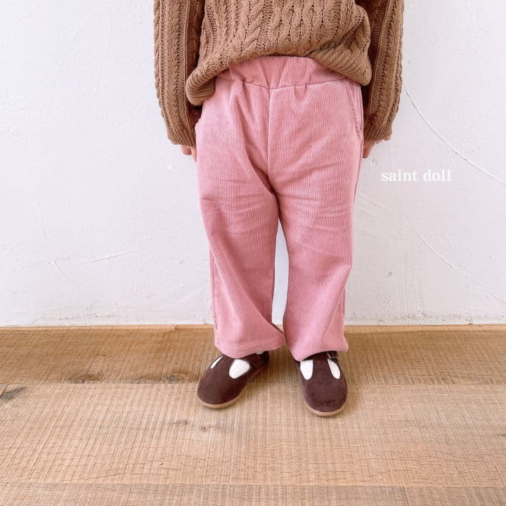 SAINT DOLL - Korean Children Fashion - #Kfashion4kids - Color Corduroy Pants - 9