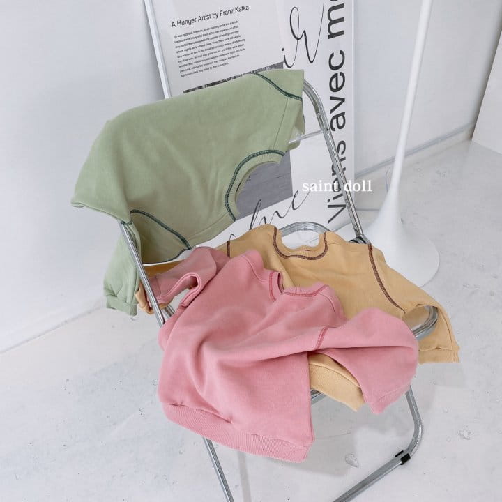 SAINT DOLL - Korean Children Fashion - #Kfashion4kids - Tonetone Sweatshirt - 2