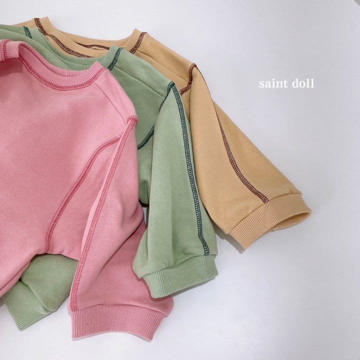 SAINT DOLL - Korean Children Fashion - #Kfashion4kids - Tonetone Sweatshirt - 6