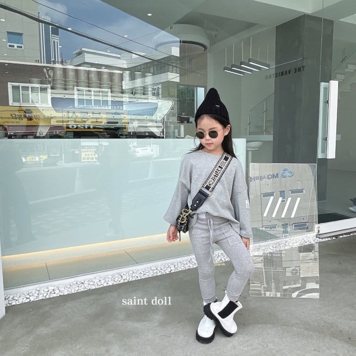SAINT DOLL - Korean Children Fashion - #Kfashion4kids - Patch Tong Pants - 10