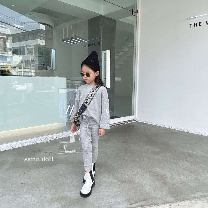 SAINT DOLL - Korean Children Fashion - #Kfashion4kids - Patch Tong Pants - 11