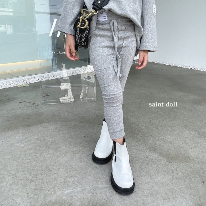 SAINT DOLL - Korean Children Fashion - #Kfashion4kids - Patch Tong Pants - 12