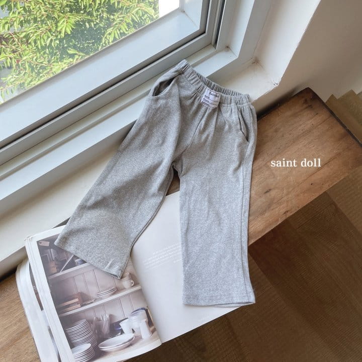 SAINT DOLL - Korean Children Fashion - #Kfashion4kids - Patch Tong Pants - 4