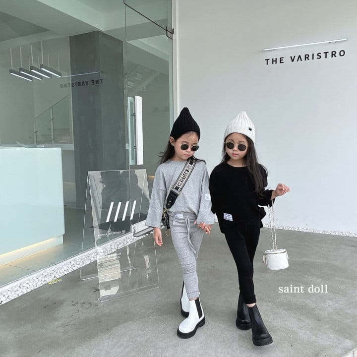 SAINT DOLL - Korean Children Fashion - #Kfashion4kids - Patch Tong Pants - 6