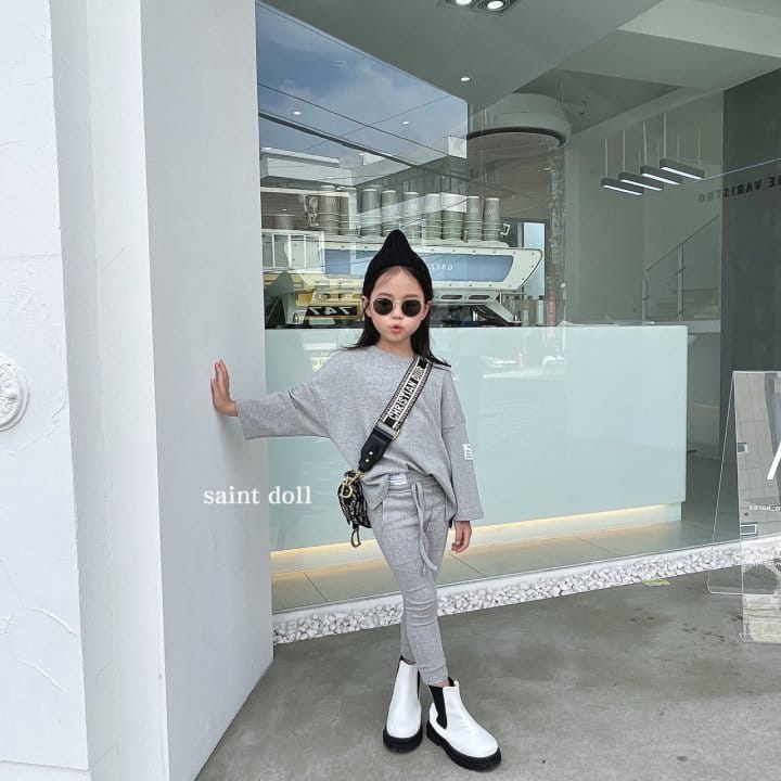 SAINT DOLL - Korean Children Fashion - #Kfashion4kids - Patch Tong Pants - 7